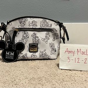 Disney Mickey Mouse Dooney & Bourke Crossbody Bag 90th Anniversary Release